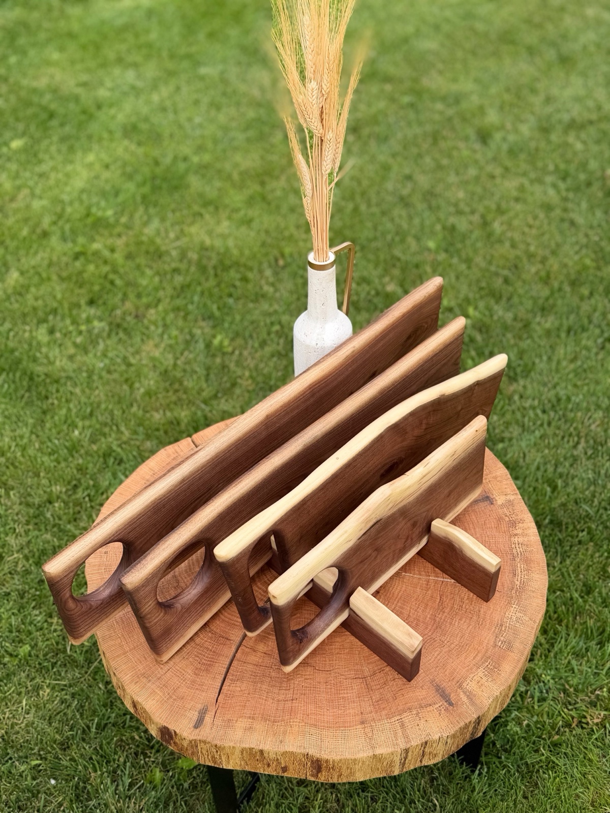 Set of four cutting boards